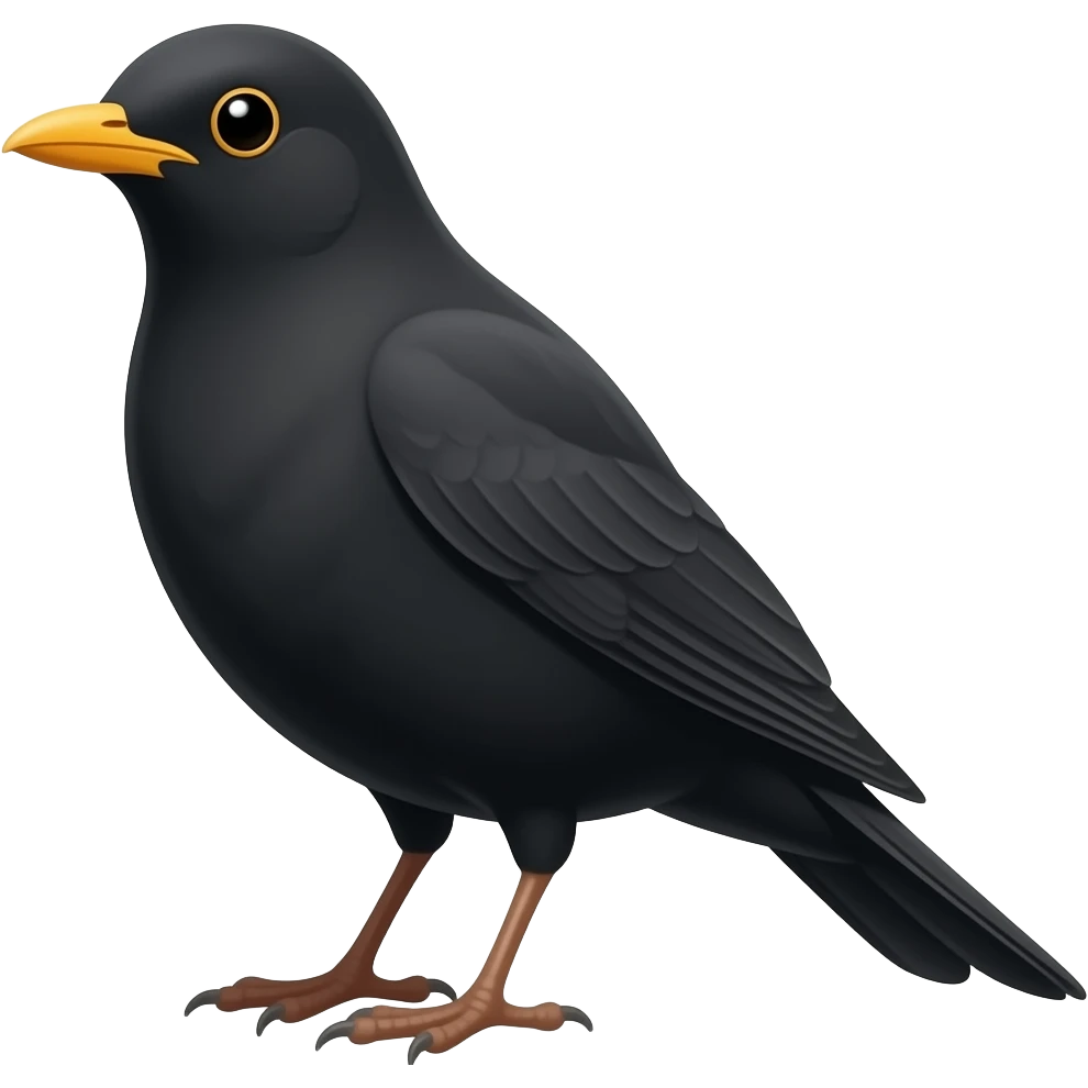 Blackbird emoji