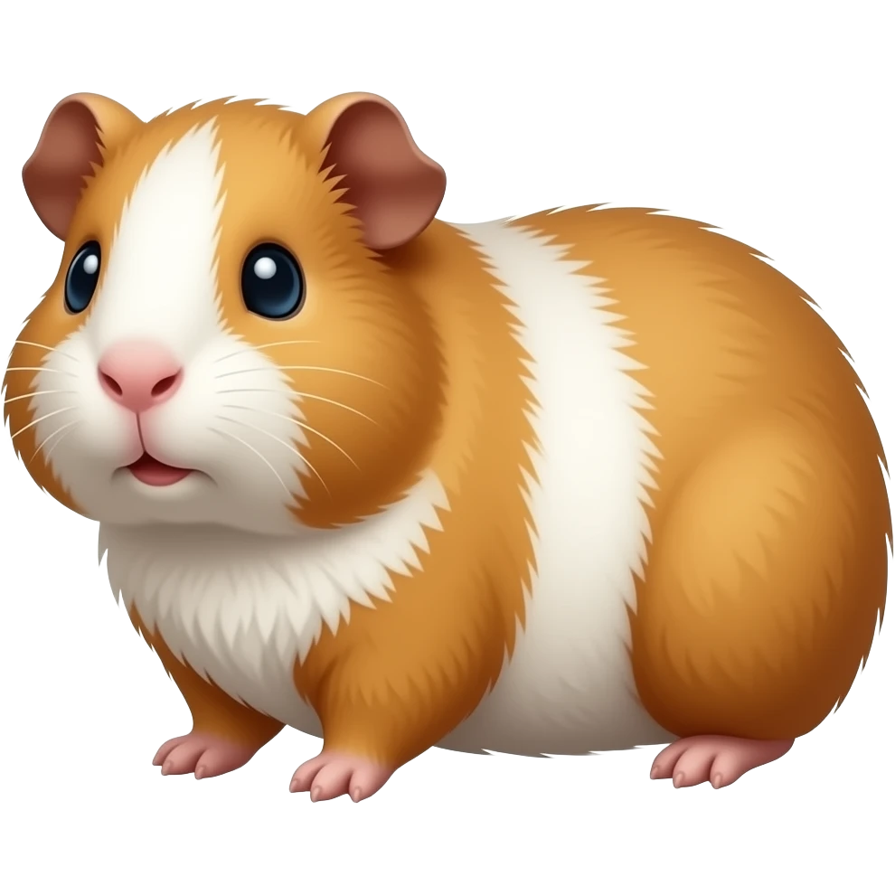 Guinea pig on the beach emoji