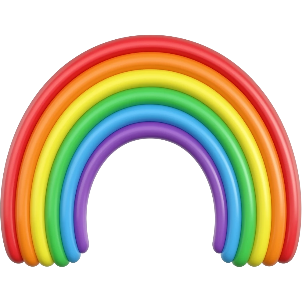 rainbow emoji