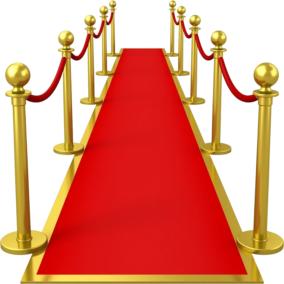red carpet emoji