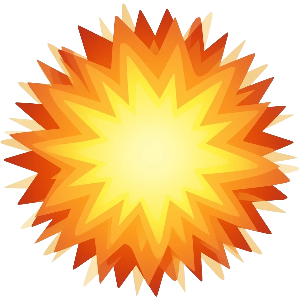 Explosion emoji
