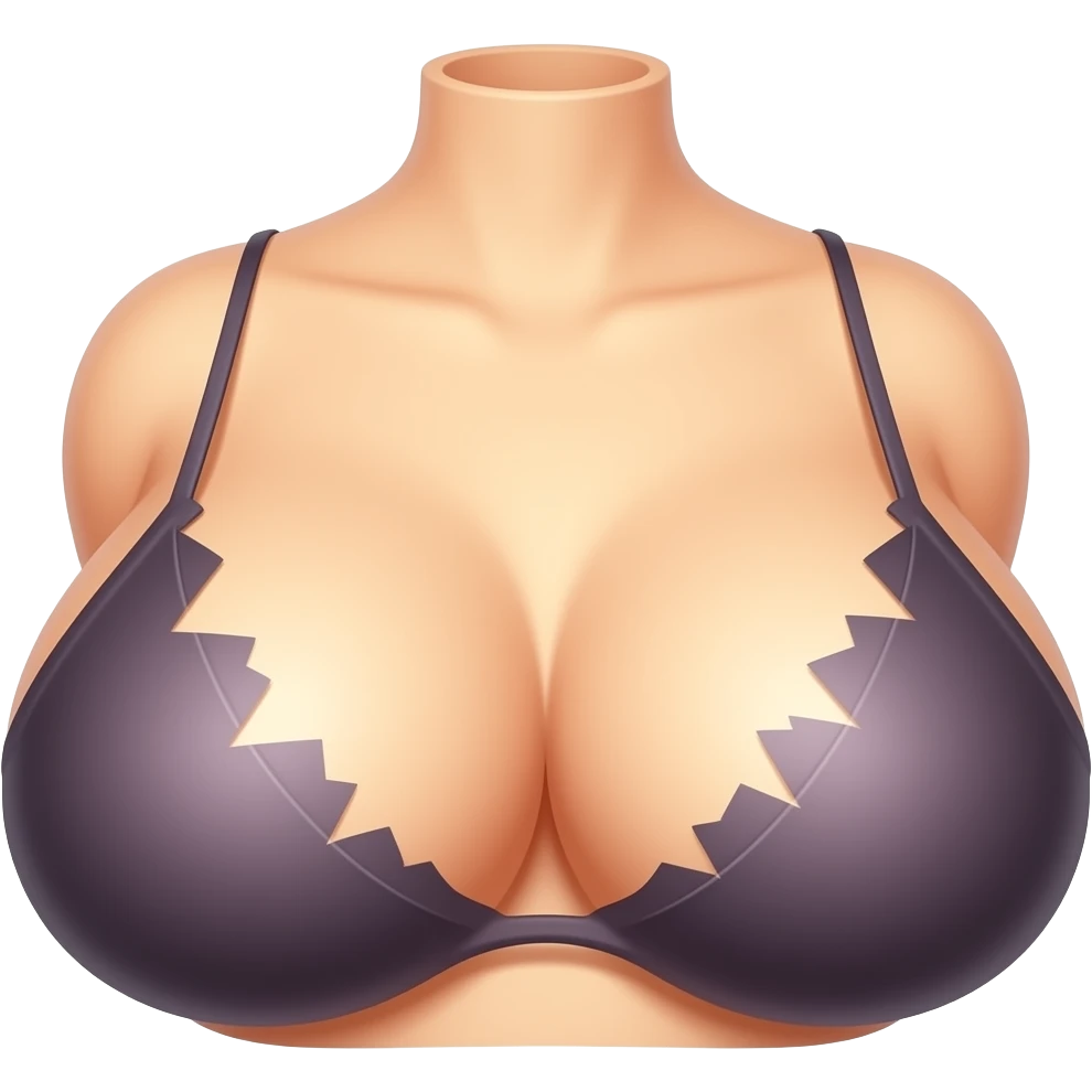big severed boobs emoji