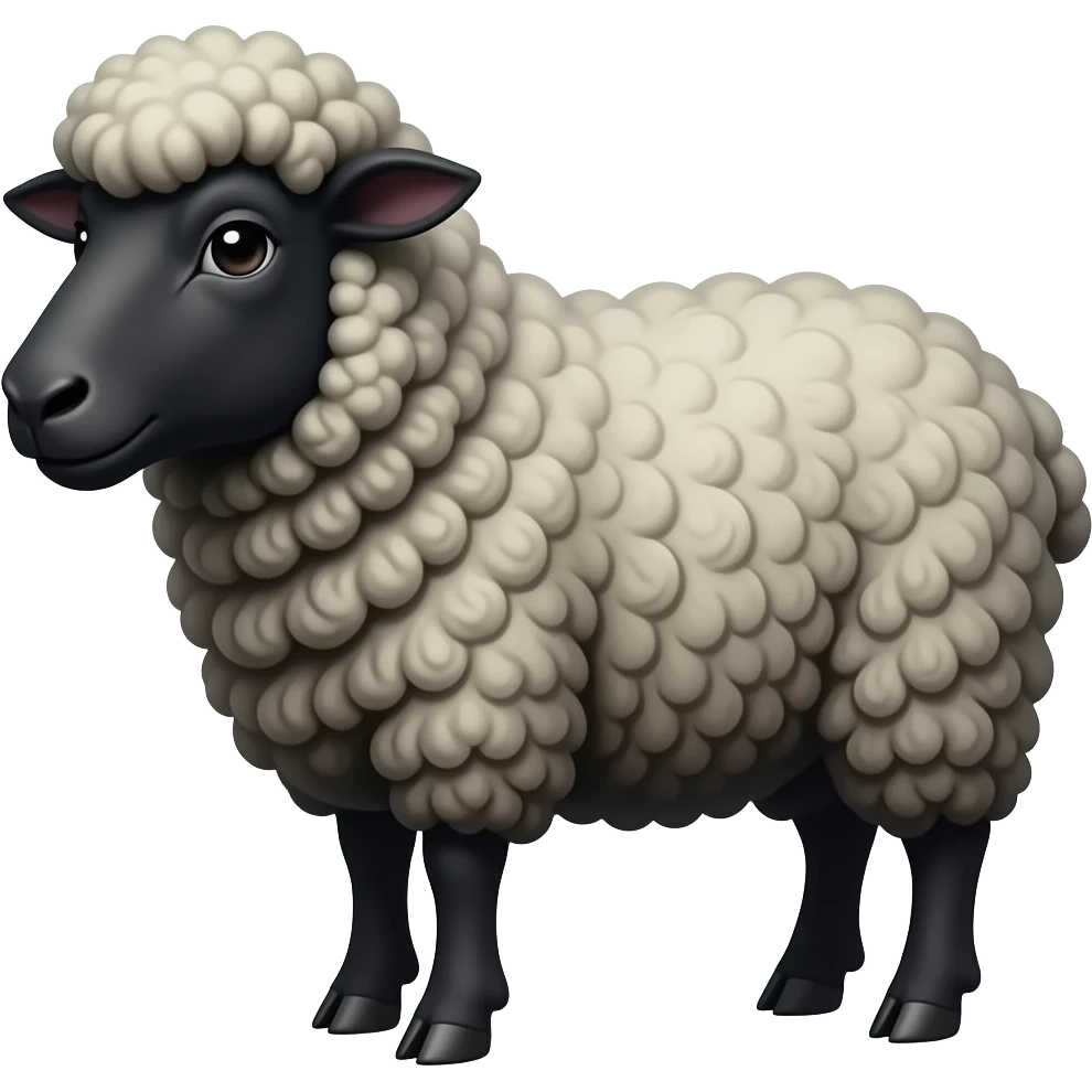 black sheep emoji