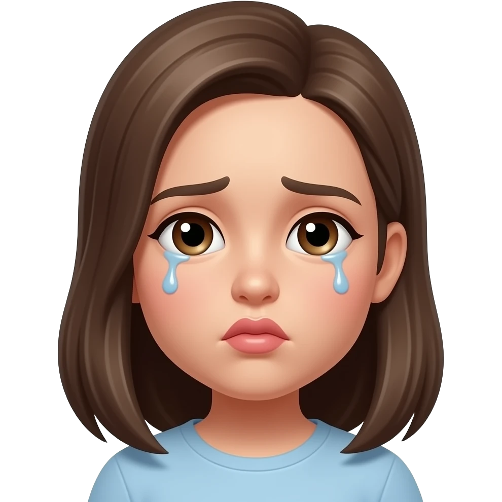 😙😭 emoji