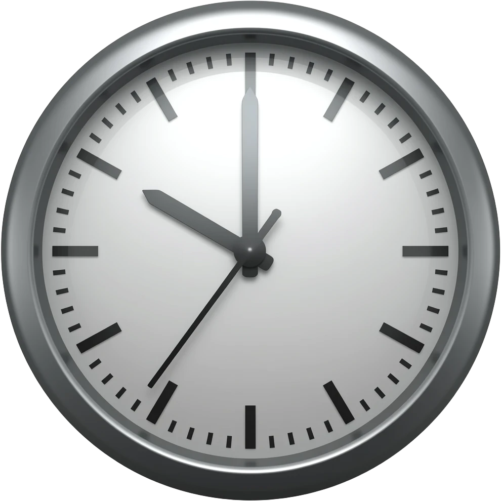 time emoji