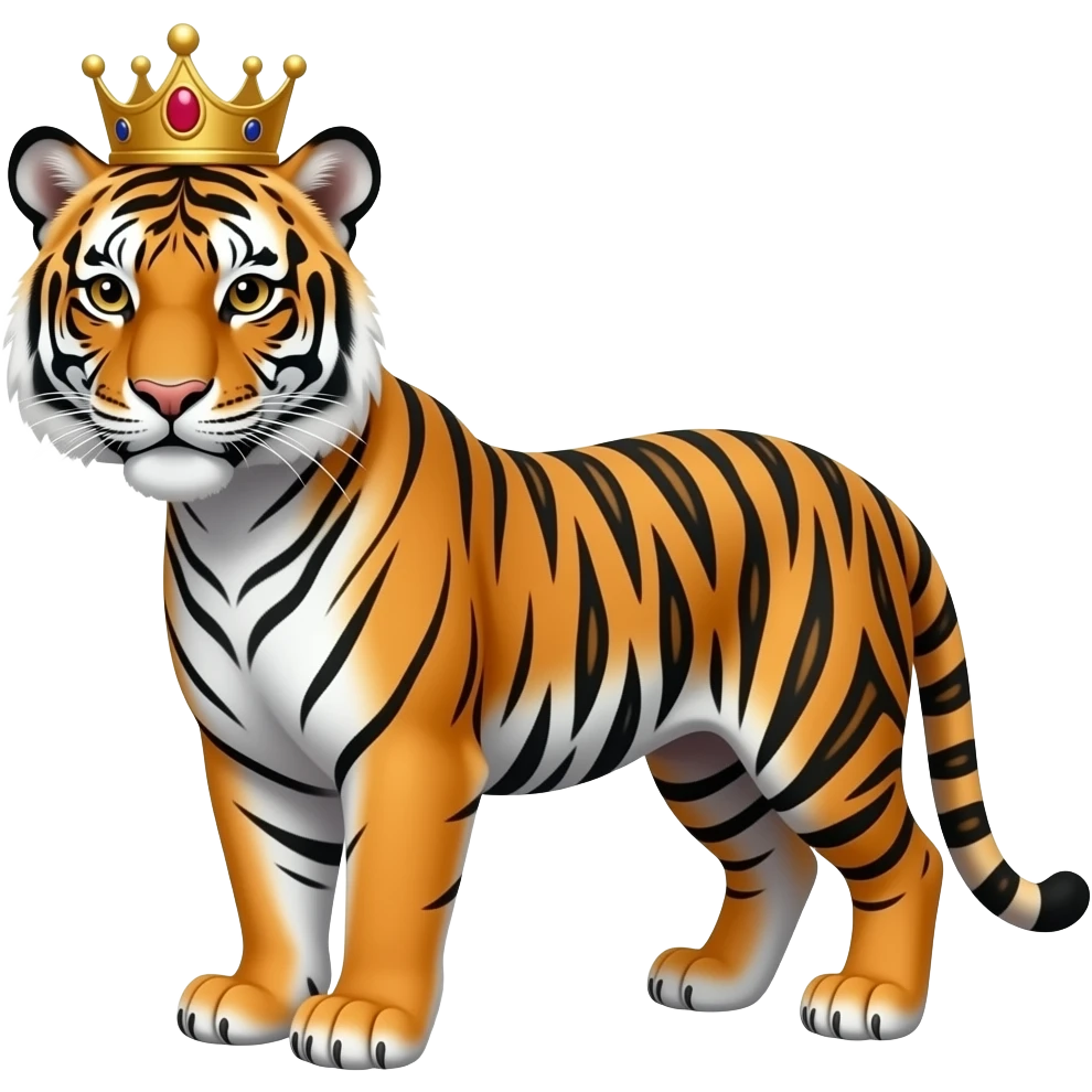 Tiger queen emoji
