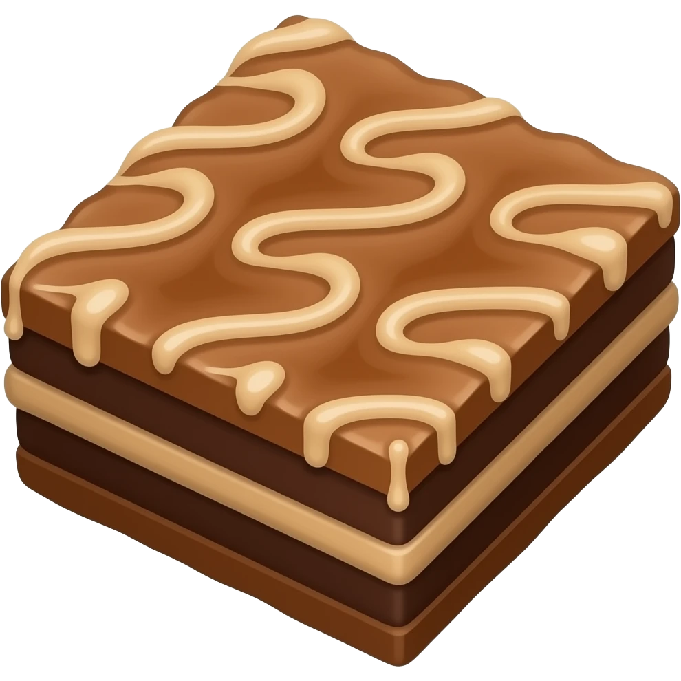 Brownie emoji