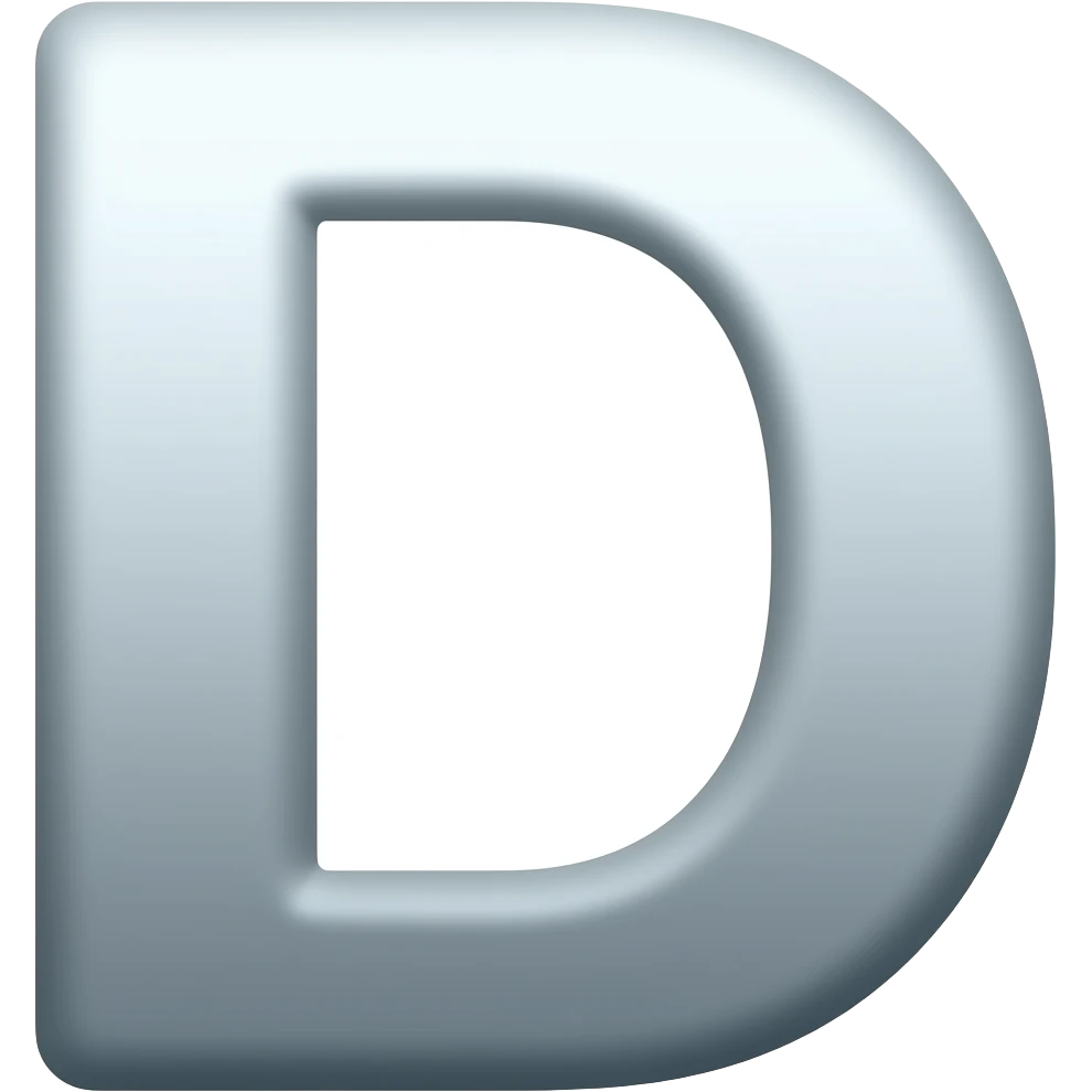 D emoji