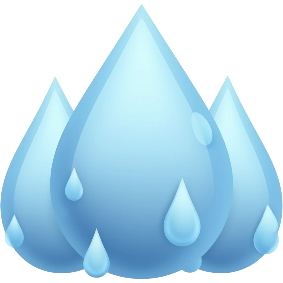 sweat drops emoji