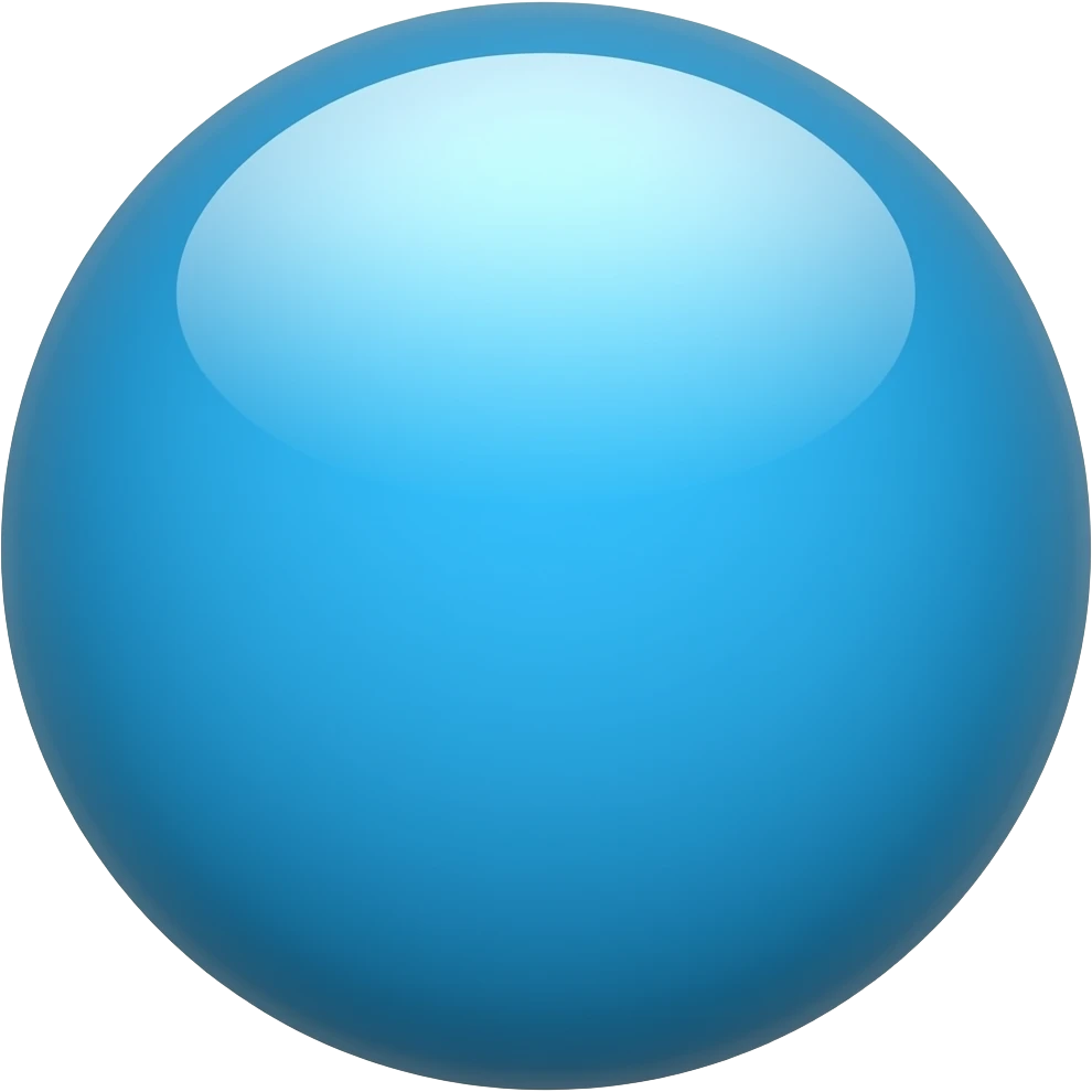 Blue emoji