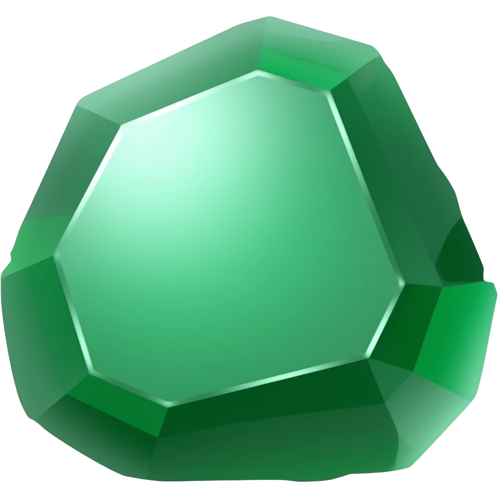 Emerald-green Uranium Ore emoji