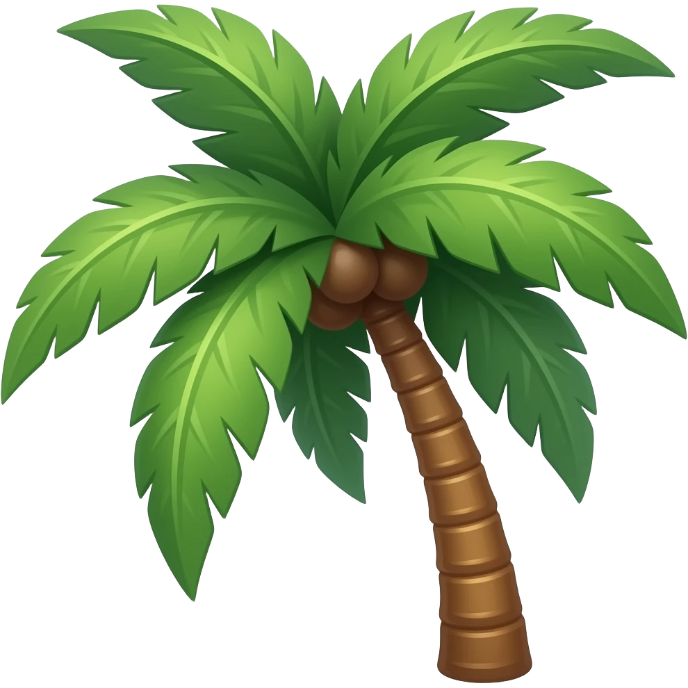 Palm tree emoji