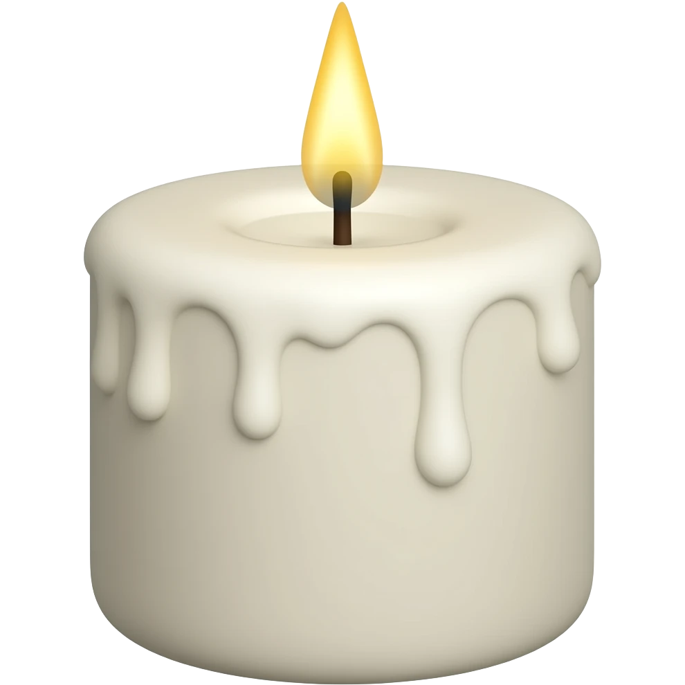white candle emoji