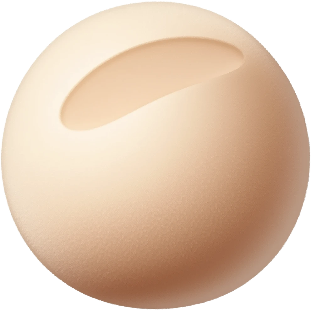 makeup puff emoji