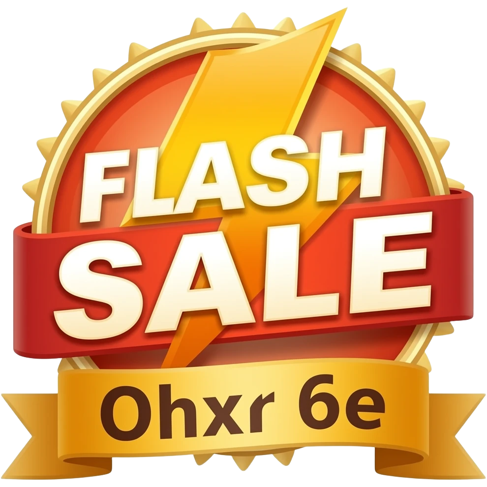 Flash sale emoji