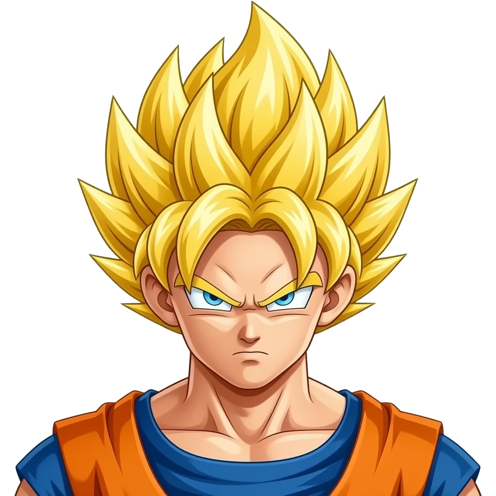 son goku super saiyan emoji