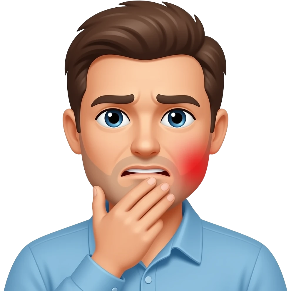 Man stroke emoji