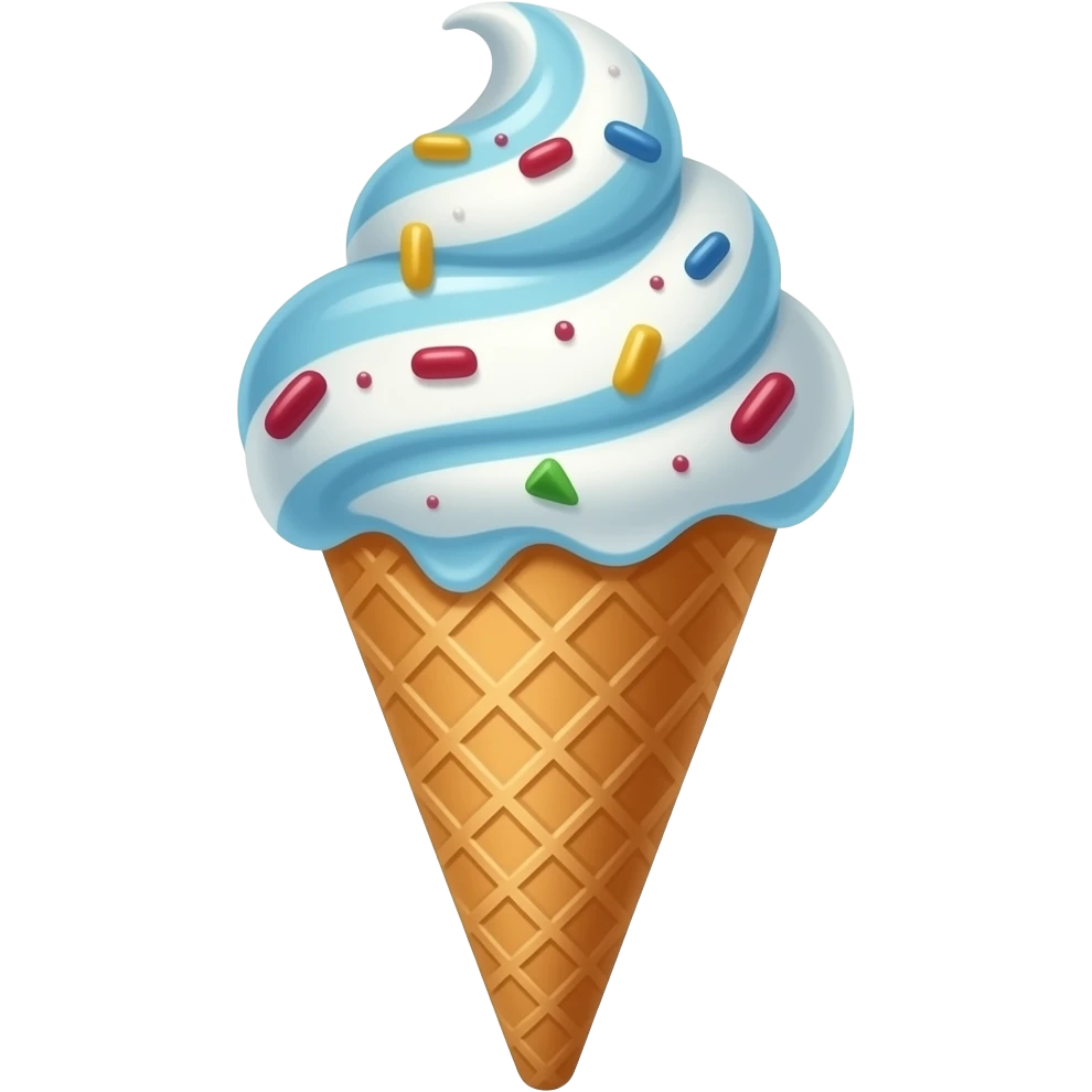 ナポリ風アイスクリーム emoji