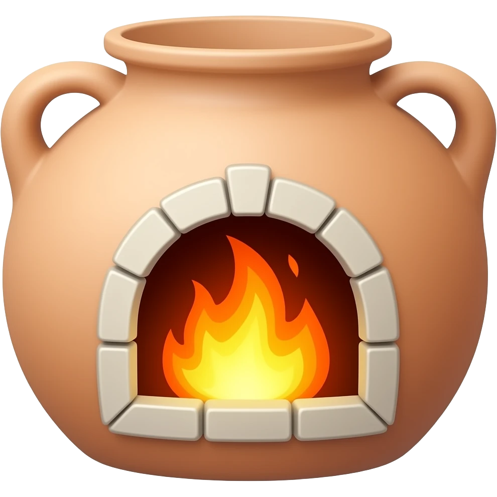 pottery furnace emoji