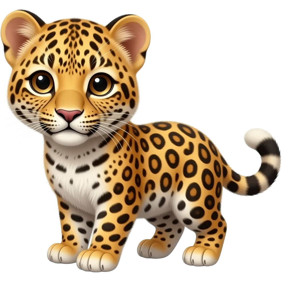 leopard baby emoji