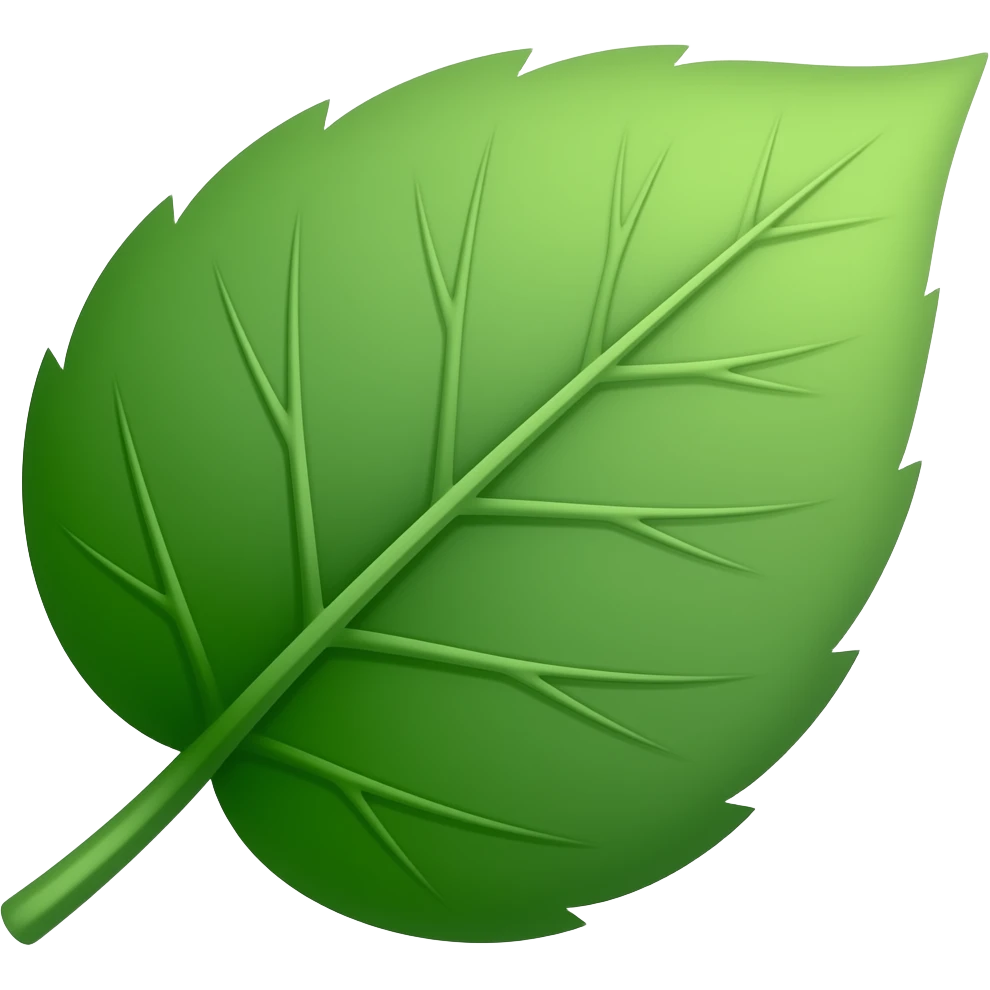 leaves emoji