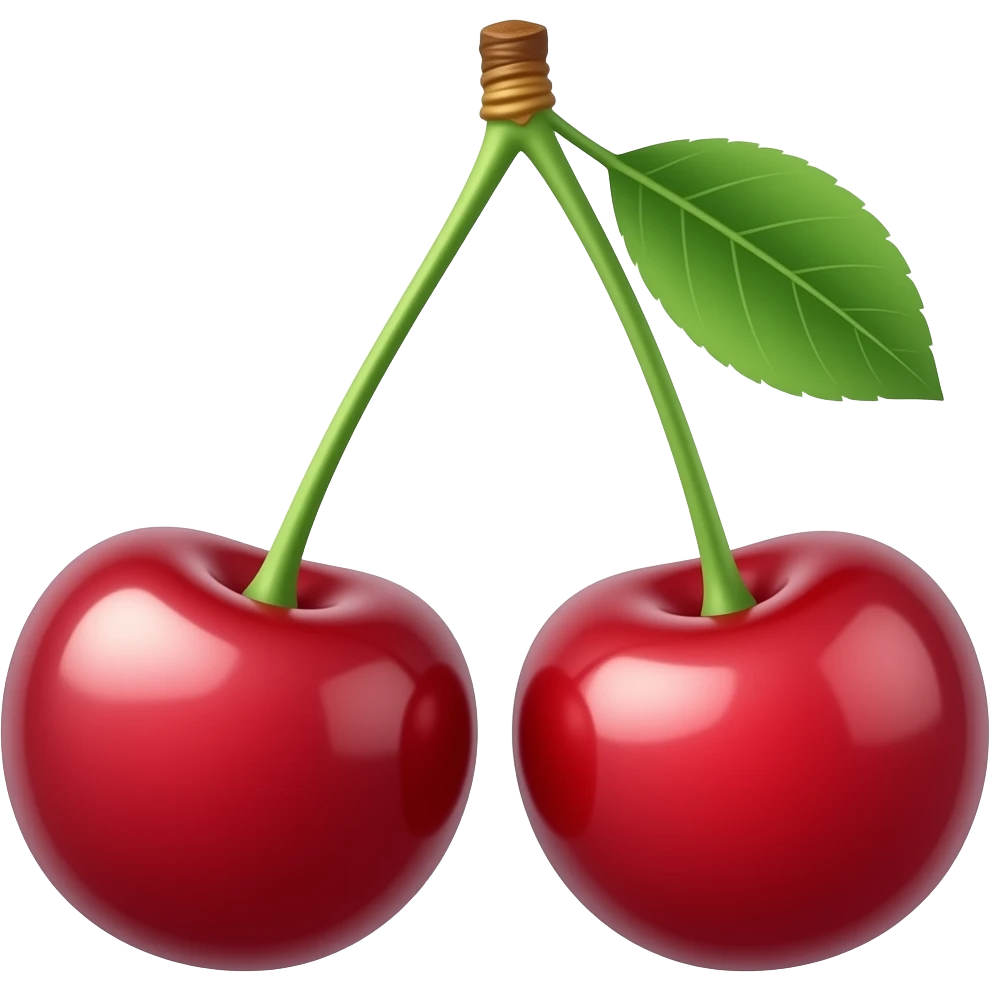 fruits cherry emoji