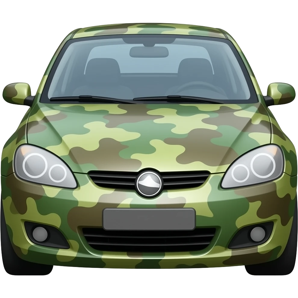 carmouflage emoji