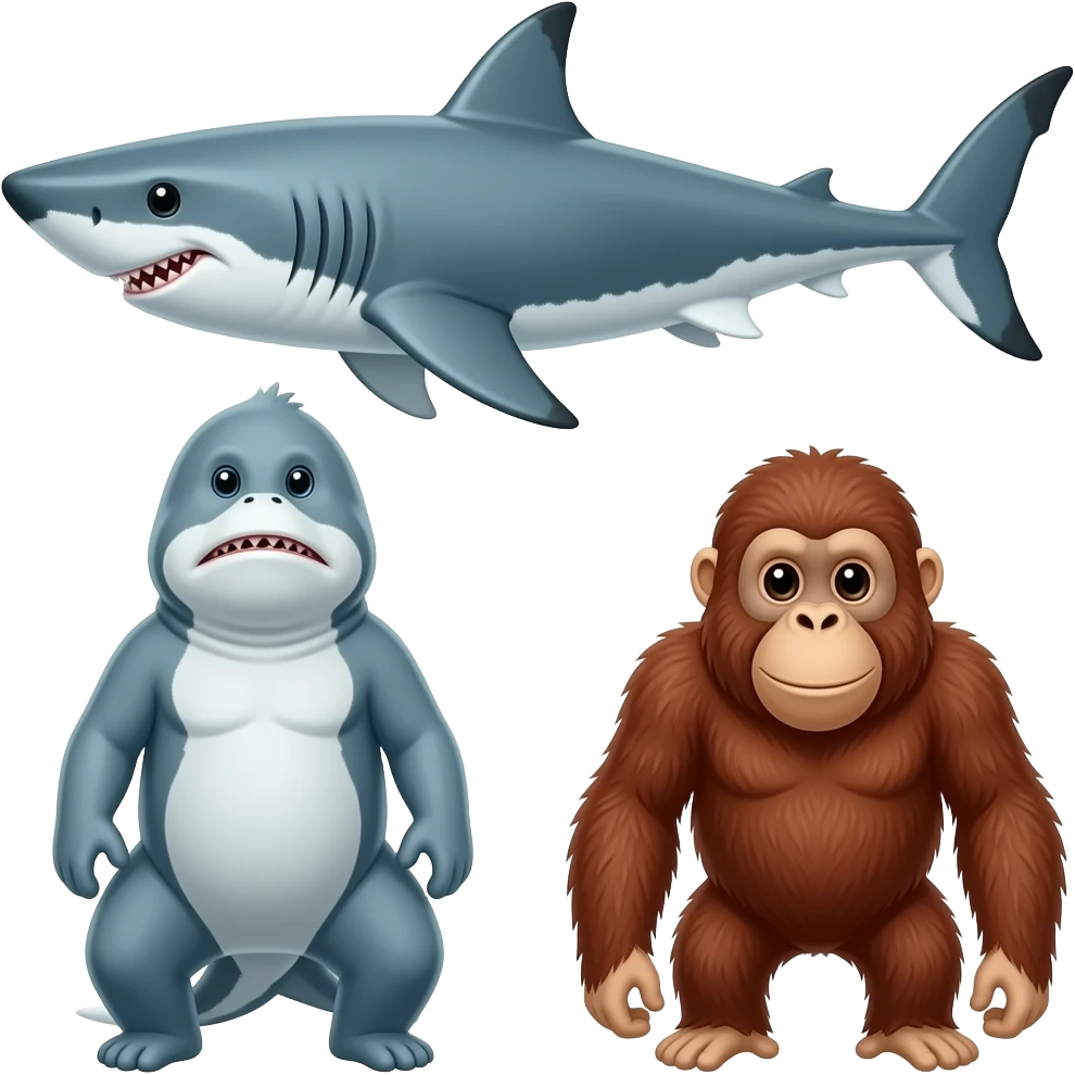 🦈🦧 emoji