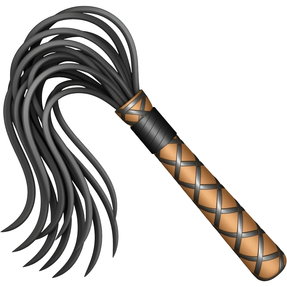 Bdsm flogging emoji