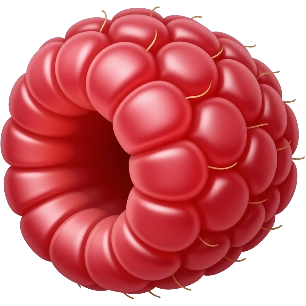 Raspberry emoji