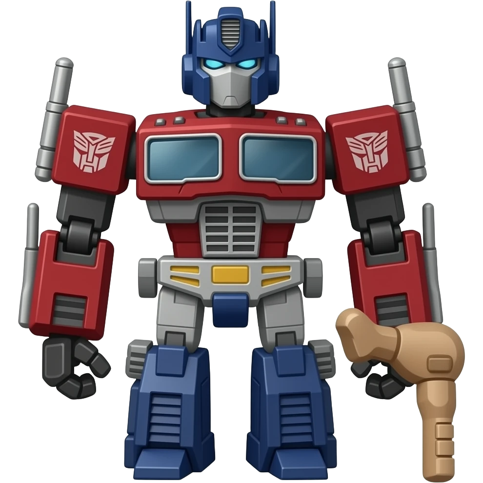Transformer robot emoji