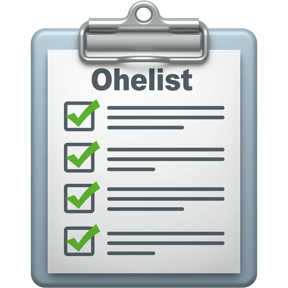 task record checklist emoji