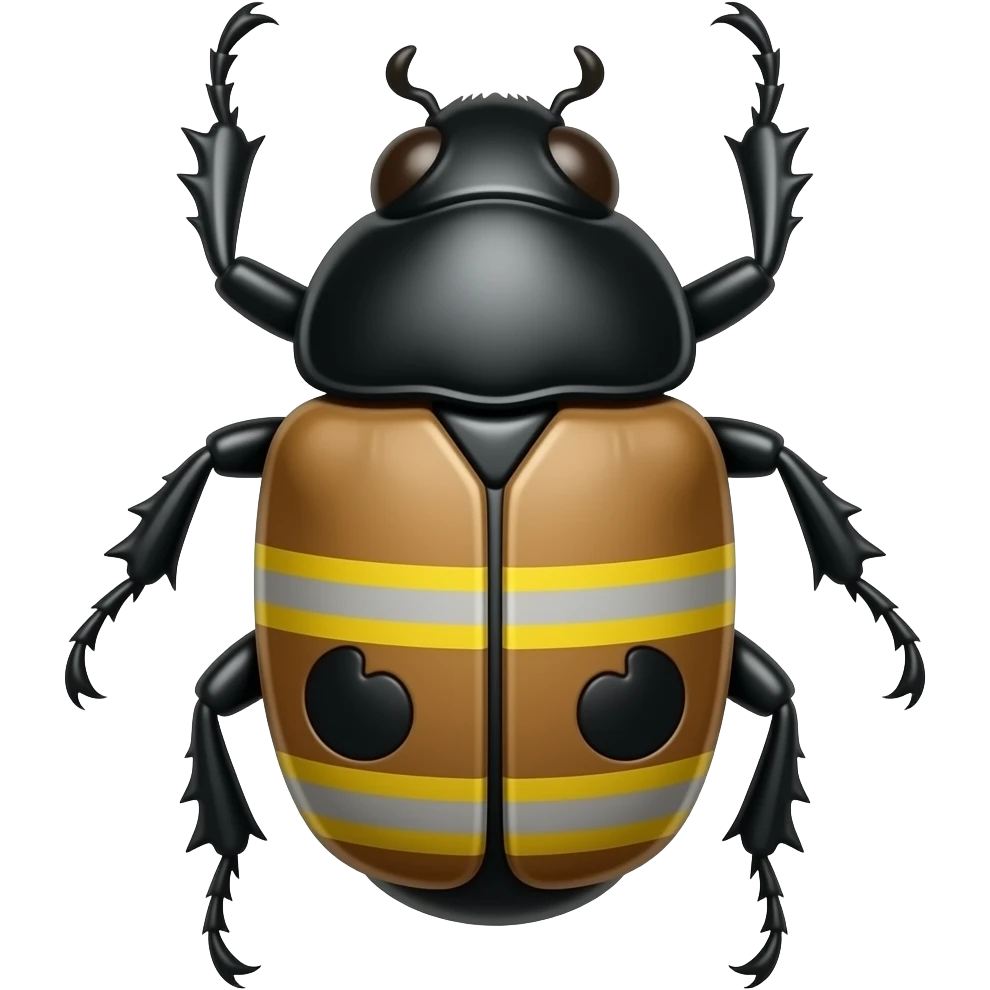 Создай эмодзи жука пожарника emoji