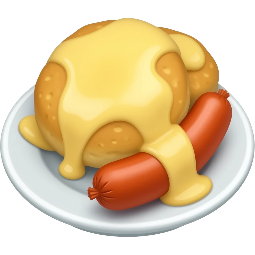Sausage gravy and biscuits emoji
