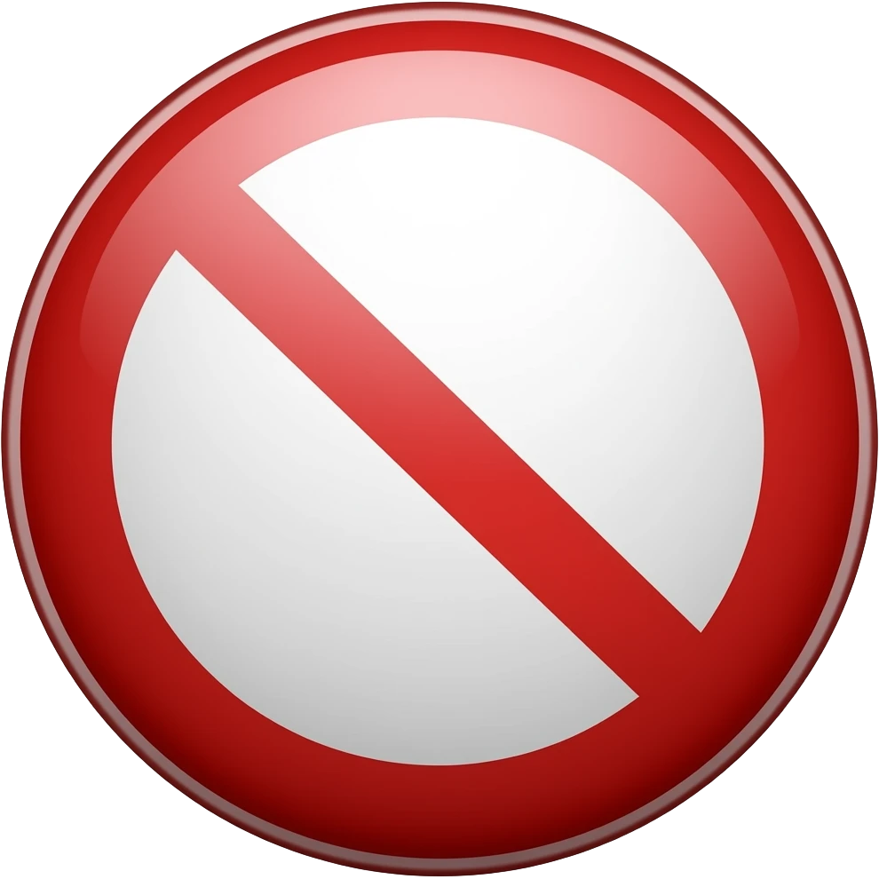 not emoji