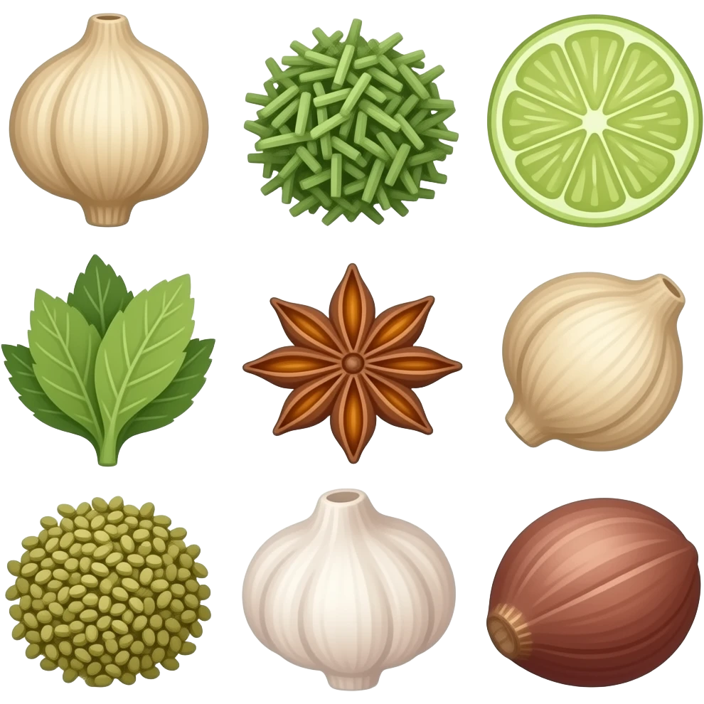한약 약재 emoji