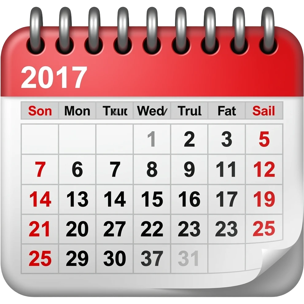 calendar emoji