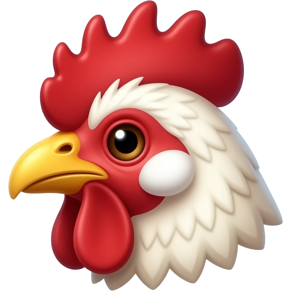 лицо петуха emoji