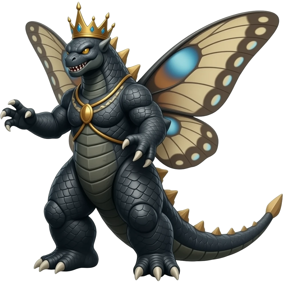 Queen Mothra Kaiju emoji