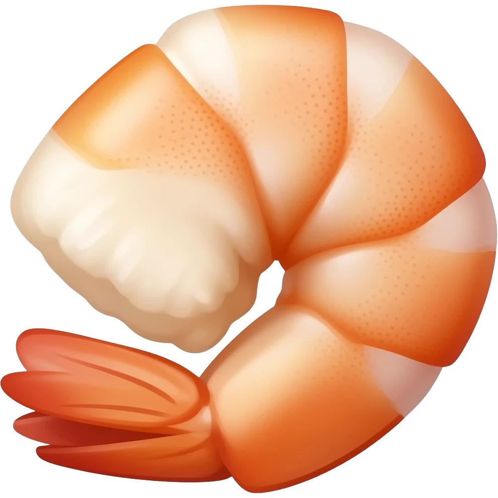 Prawn emoji