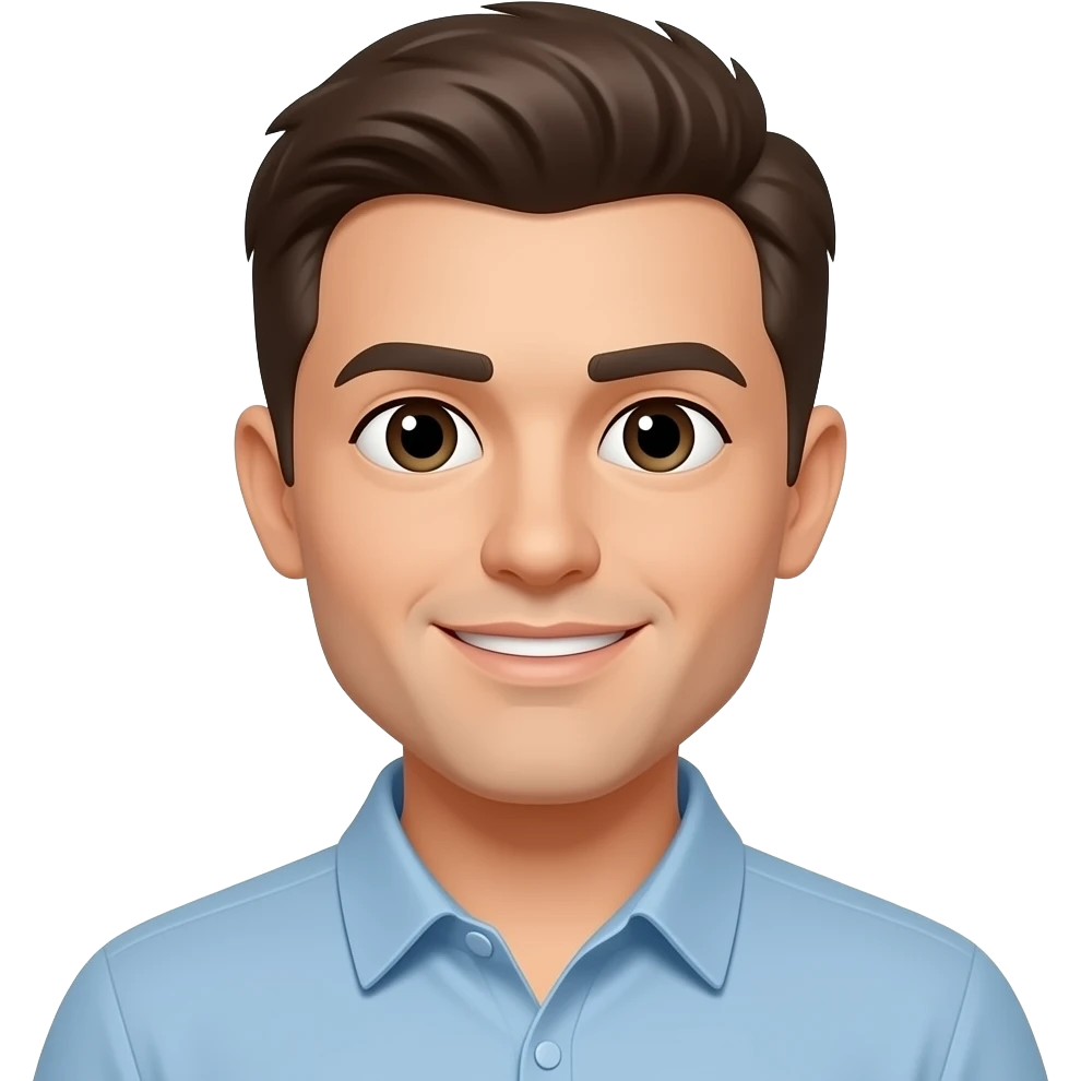 User profile white emoji