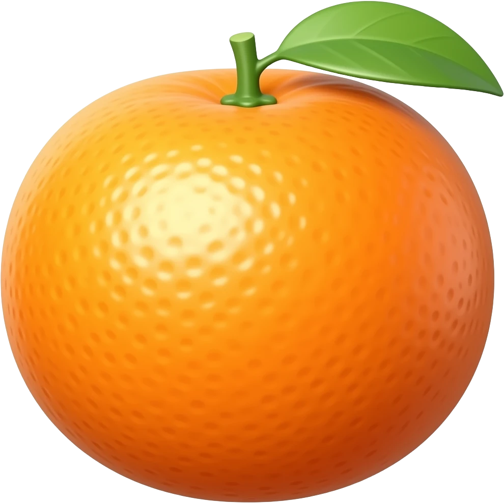 Orange emoji