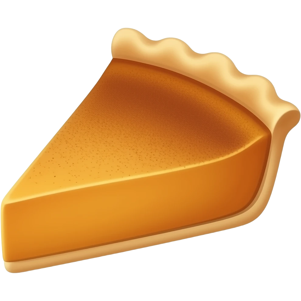 pumpkin pie slice emoji