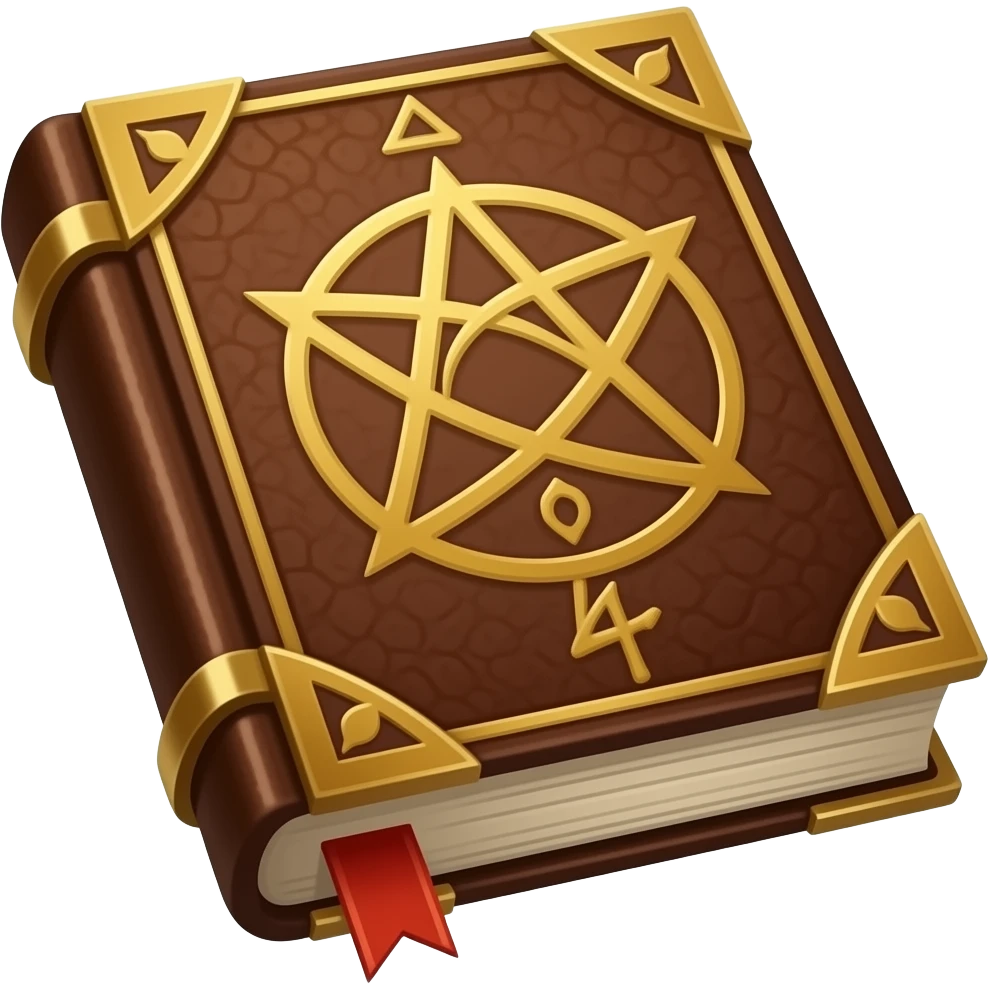 diary magic book emoji