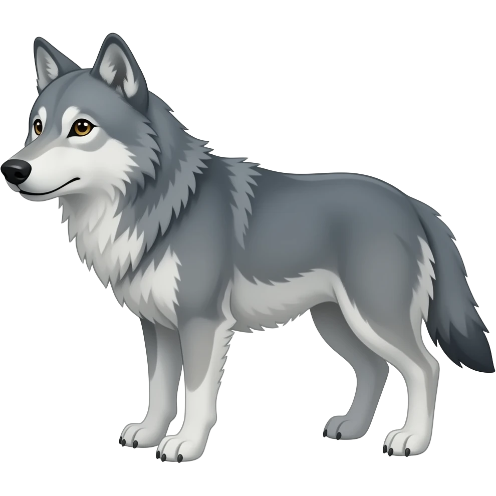 Wolf emoji