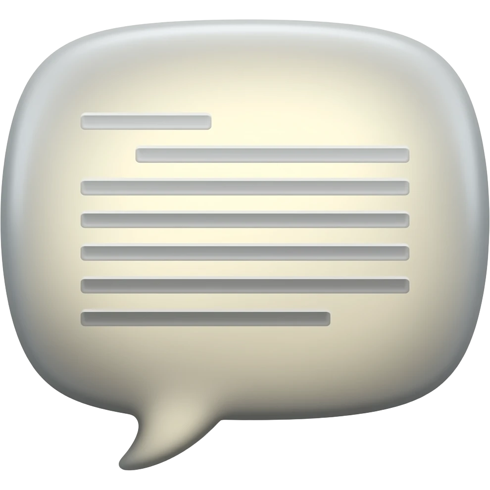 create bubble comment emoji
