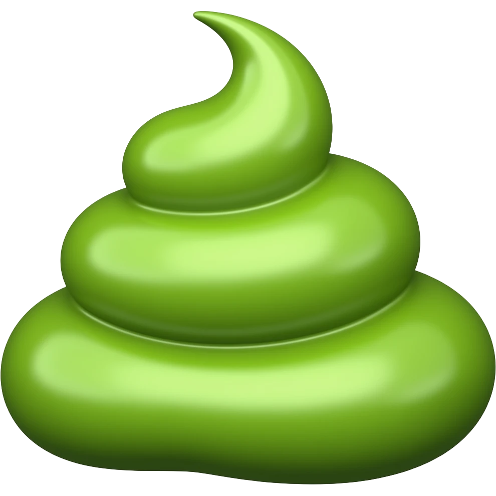 Green Poop emoji