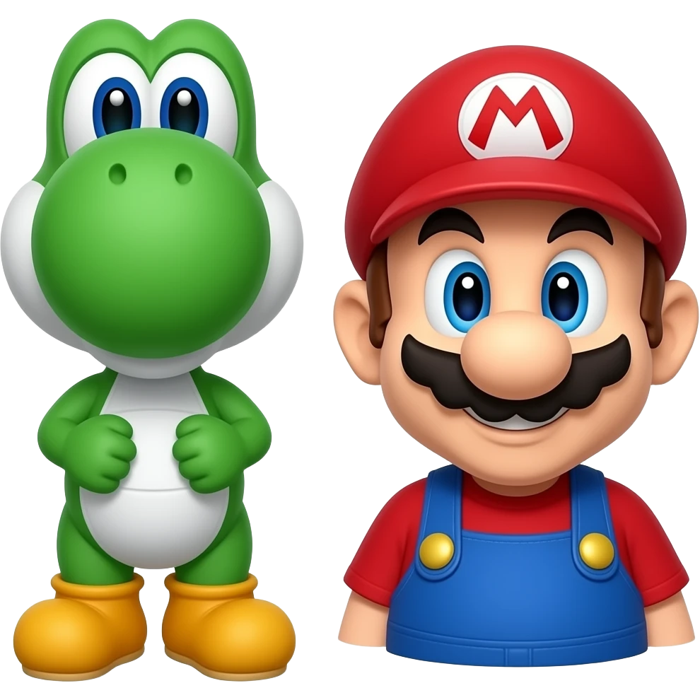 Mario & Yoshi emoji