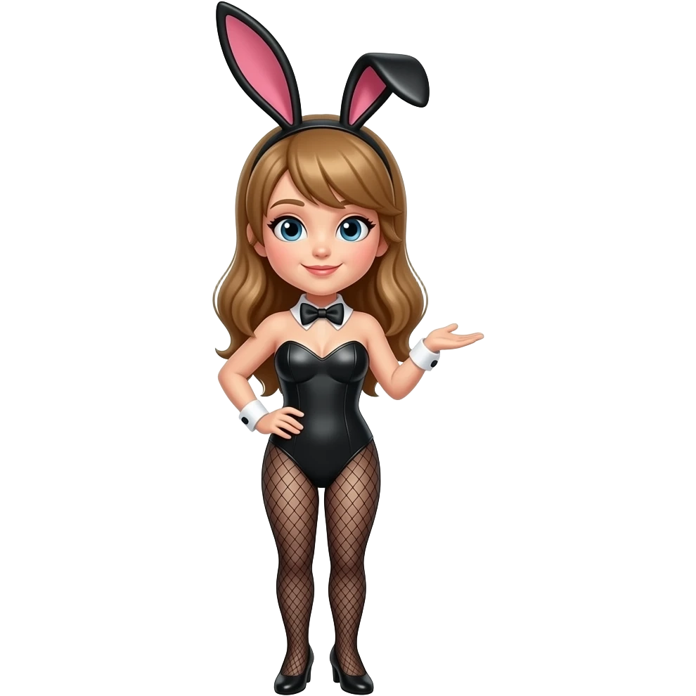 playboy bunny costume emoji
