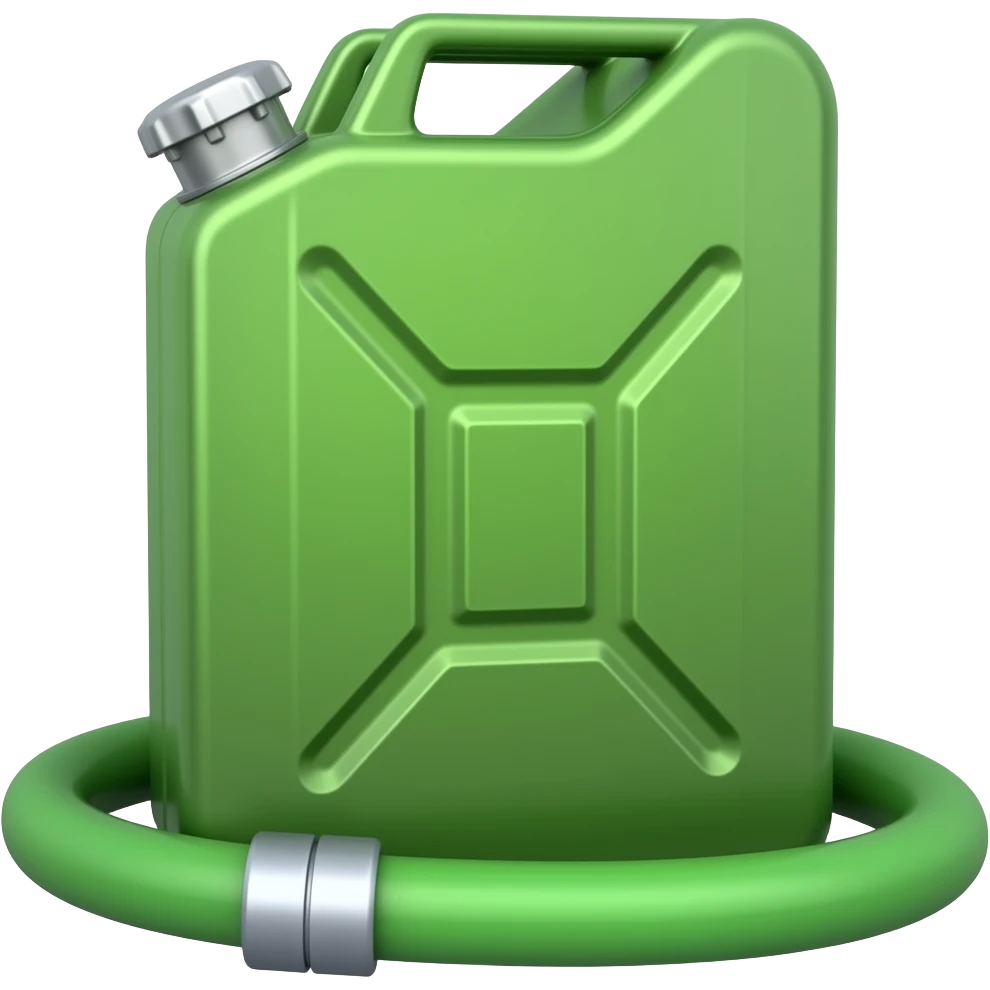 leaned jerry can green  hose emoji